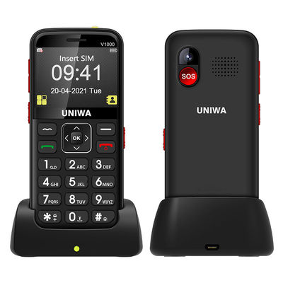 ভালো দাম বয়স্কদের জন্য UNIWA V1000 সেল ফোন ২.৩১' ডিসপ্লে সহ ৬৪ এমবি র্যাম ০.৩ এমপি ক্যামেরা এসওএস ফাংশন অনলাইন