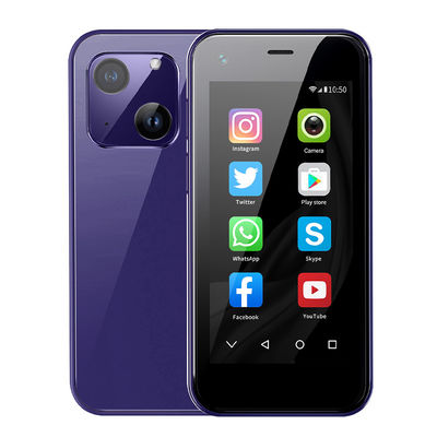 ভালো দাম Rainbuvvy XS13 Pro ছোট স্মার্টফোন 2.5' অ্যান্ড্রয়েড 9.0 র্যাম 2+16 ওয়াইফাই ডুয়াল সিম 3 জি অনলাইন