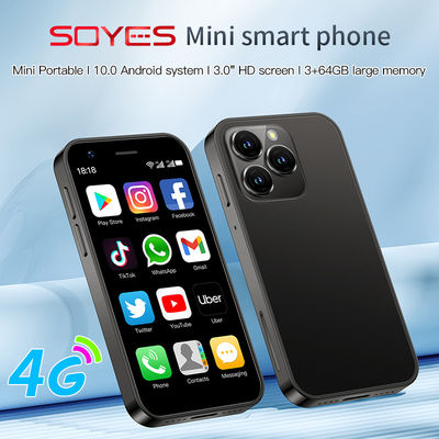 ভালো দাম XS15 ডুয়াল কার্ড ছোট 4G স্মার্টফোন 3+64GB সামনের ক্যামেরা সহ কমপ্যাক্ট অনলাইন