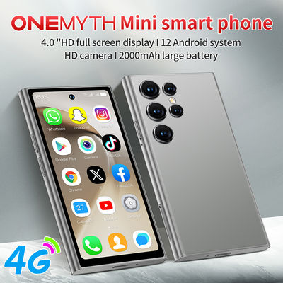 ভালো দাম 4G মিনি স্মার্টফোন ৪.০ ইঞ্চি ডিসপ্লে অ্যান্ড্রয়েড ১২ ডুয়াল সিম ২+১৬জিবি রম ৫এমপি ফ্রন্ট এবং রিয়ার ক্যামেরা অনলাইন