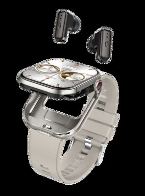 T99 TWS স্মার্ট ওয়াচ ওয়্যারলেস ইয়ারবাড BT5.0 ব্লুটুথ কল IP67 ওয়াটারপ্রুফ 300mAh