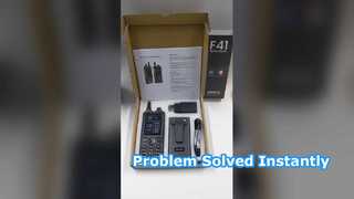 UNIWA 2.4" Zello Walkie Talkie F41 4G স্মার্টফোন Android 8.1 phone-y-communication Waterproof PTT 46