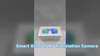 Q01 AI অনুবাদ ব্লুটুথ কল স্মার্ট চশমা